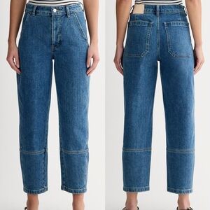 Everlane Women's Blue Flare & Wide Leg Jeans